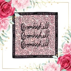 Victoria’s Secret Limited Edition Pink Peony Scarf